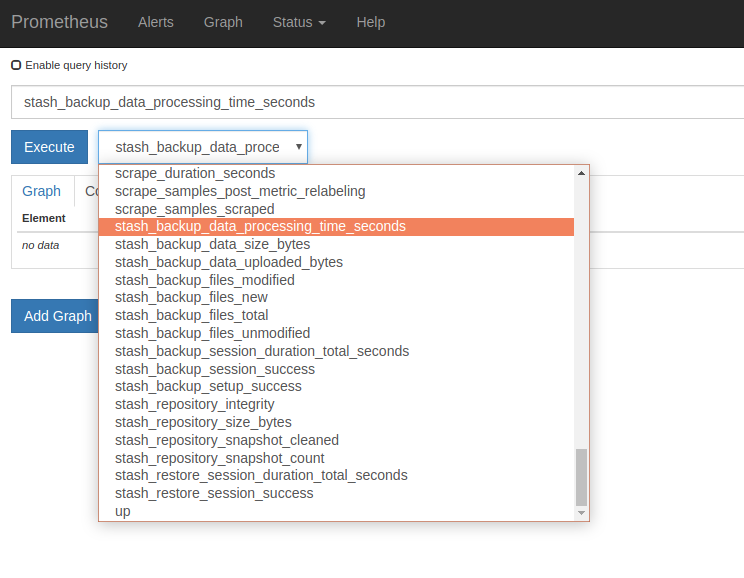 Stash Monitoring Flow